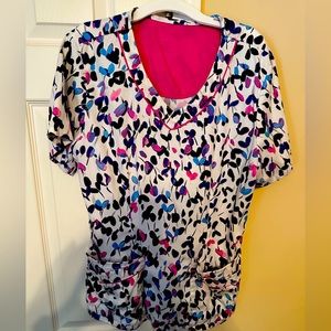 Landau scrub short sleeve tops